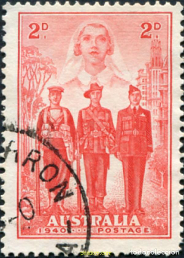 Sellos: 788560 USED AUSTRALIA 1940 CONMEMORACION DEL LEVANTAMIENTO DE TROPAS AUSTRALIANAS