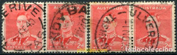 Sellos: 788566 USED AUSTRALIA 1938 SERIE BASICA