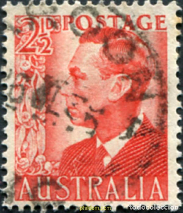 Sellos: 788576 USED AUSTRALIA 1950 SERIE BASICA