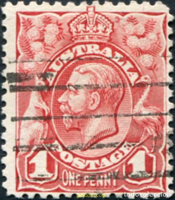 Sellos: 788594 USED AUSTRALIA 1913 SERIE BASICA