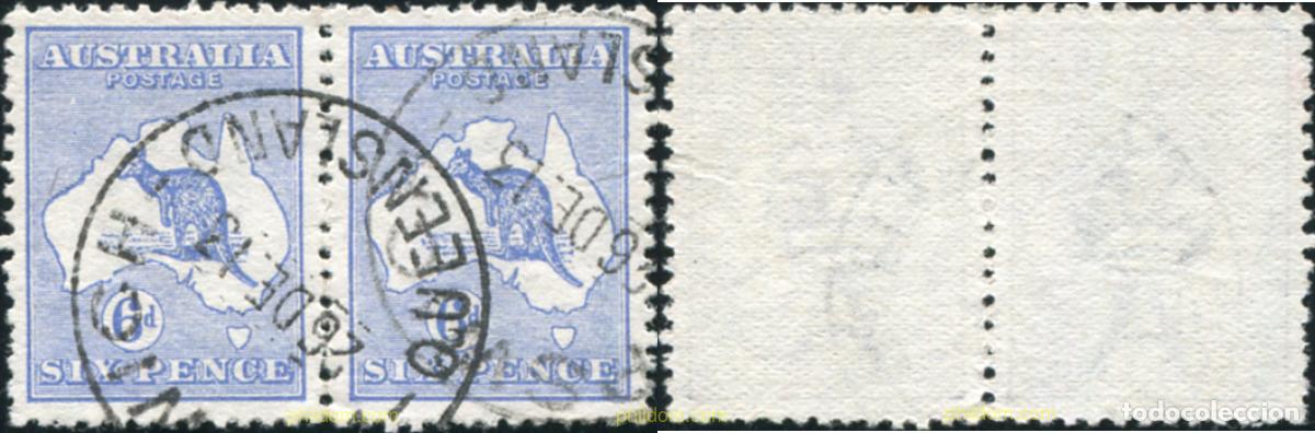 Sellos: 788597 USED AUSTRALIA 1912 MOTIVOS VARIOS