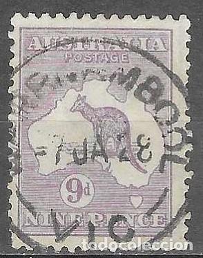 Sellos: SELLO USADO DE AUSTRALIA 1912, YT 9