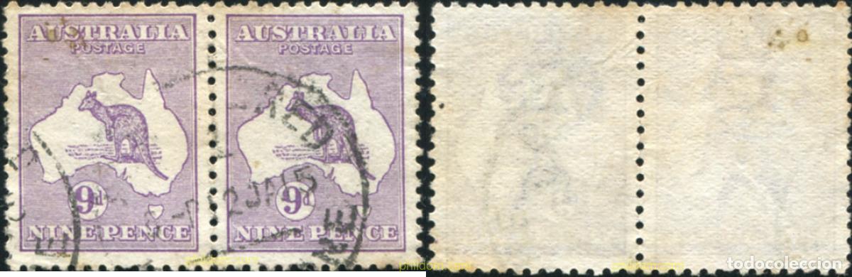 Sellos: 788641 USED AUSTRALIA 1912 MOTIVOS VARIOS