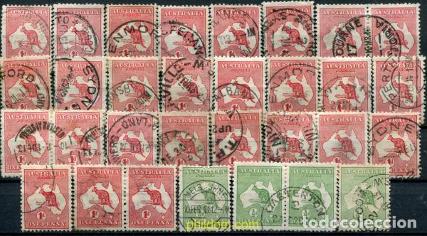 Sellos: 788642 USED AUSTRALIA 1912 MOTIVOS VARIOS