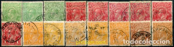 Sellos: 788643 USED AUSTRALIA 1914 REY GEORGE V