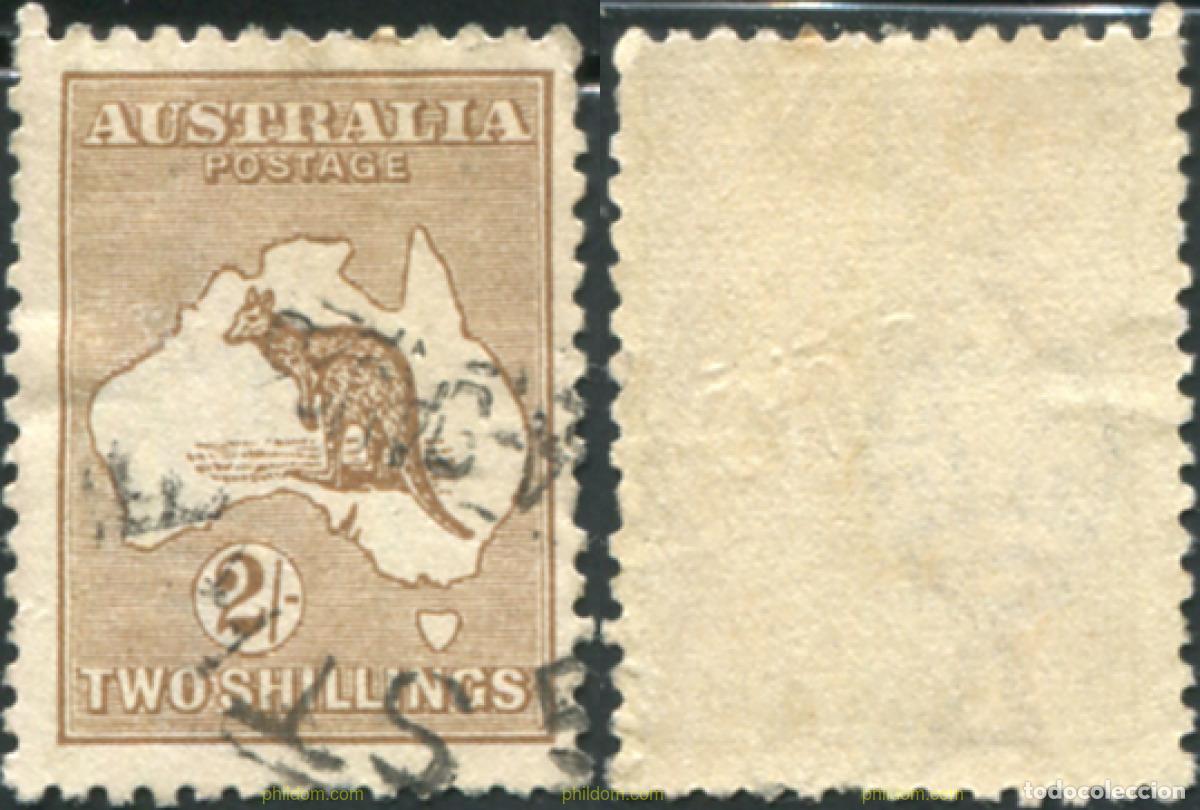 Sellos: 788647 USED AUSTRALIA 1912 MOTIVOS VARIOS