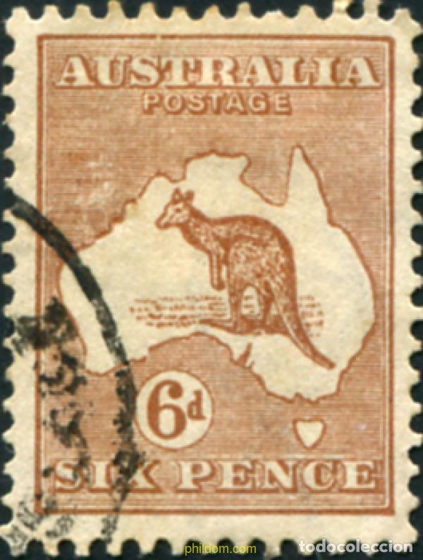 Sellos: 788657 USED AUSTRALIA 1923 SERIE BASICA