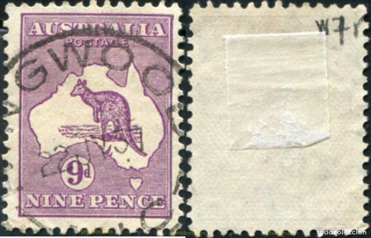 Sellos: 788738 USED AUSTRALIA 1929 MOTIVOS VARIOS