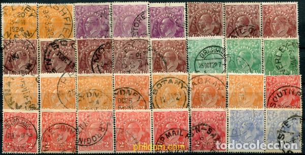 Sellos: 788743 USED AUSTRALIA 1914 REY GEORGE V