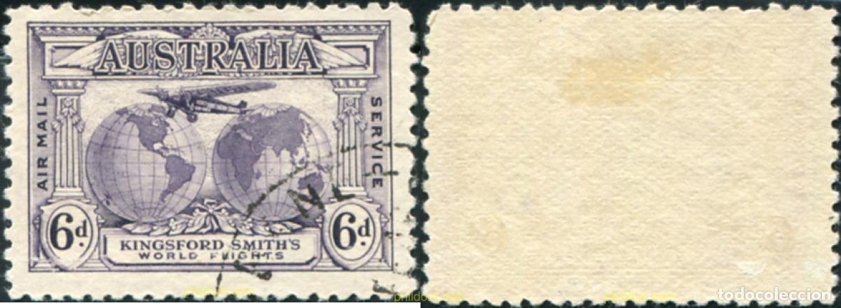 Sellos: 788781 USED AUSTRALIA 1931 CORREO AEREO