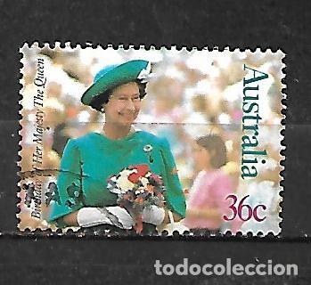 Sellos: 1987: 61 Aniversario de Isabel II (usado)