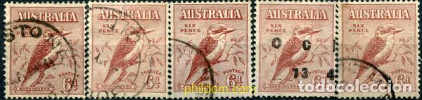Sellos: 788863 USED AUSTRALIA 1932 SERIE BASICA