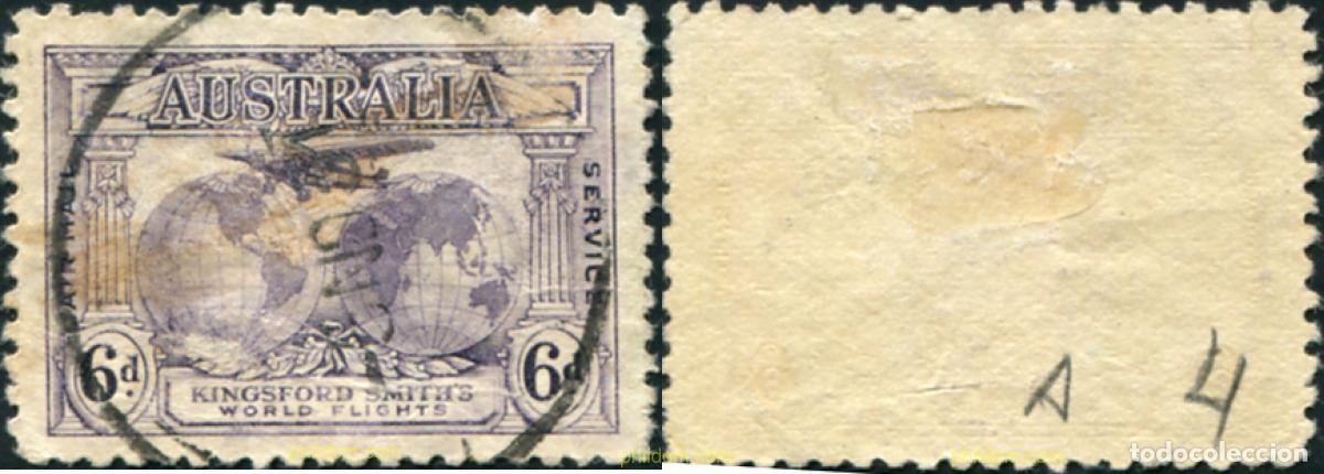 Sellos: 788889 USED AUSTRALIA 1931 CORREO AEREO