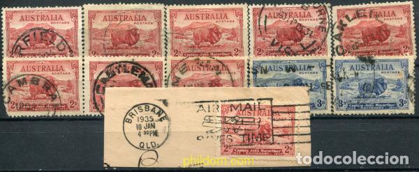 Sellos: 788968 USED AUSTRALIA 1934 CENTENARIO DE LA MUERTE DEL CAPITAN MACARTHUR