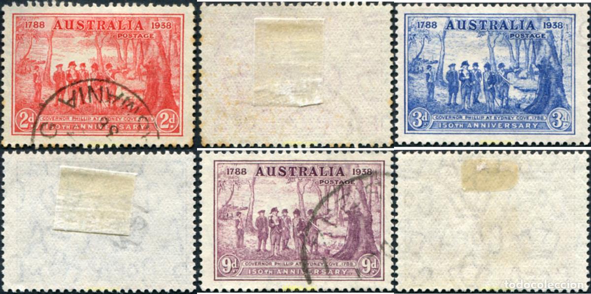 Sellos: 789010 USED AUSTRALIA 1937 150 ANIVERSARIO DE LA FUNDACION DE SIDNEY