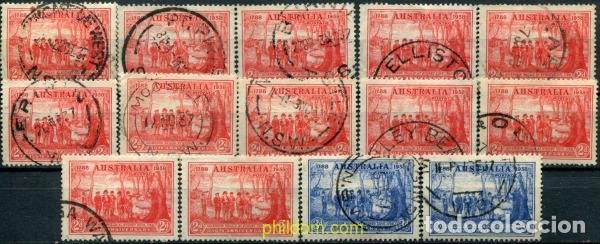 Sellos: 789011 USED AUSTRALIA 1937 150 ANIVERSARIO DE LA FUNDACION DE SIDNEY