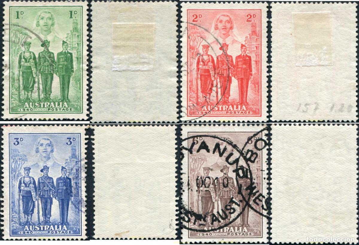 Sellos: 789098 USED AUSTRALIA 1940 CONMEMORACION DEL LEVANTAMIENTO DE TROPAS AUSTRALIANAS