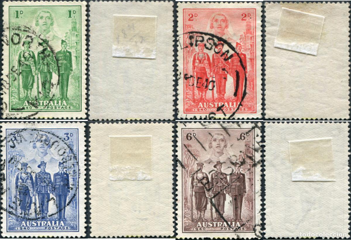 Sellos: 789099 USED AUSTRALIA 1940 CONMEMORACION DEL LEVANTAMIENTO DE TROPAS AUSTRALIANAS