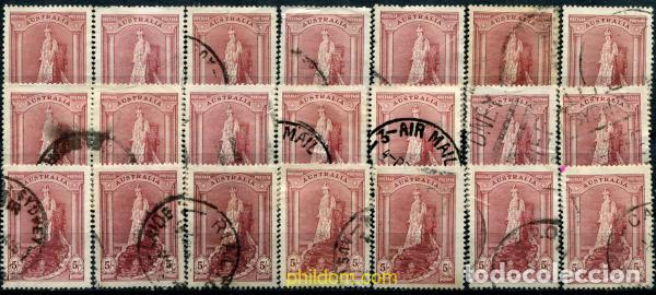 Stamps: 789117 USED AUSTRALIA 1937 SERIE BASICA