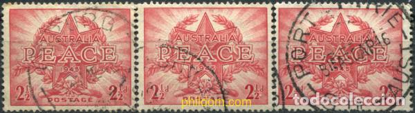 Sellos: 789256 USED AUSTRALIA 1946 ANIVERSARIO DE LA VICTORIA