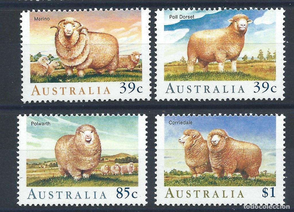 Sellos: Australie N&deg;1107/10** (MNH) 1989 - Faune &rdquo;Animaux&rdquo;