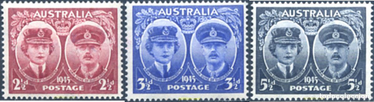Sellos: 249016 HINGED AUSTRALIA 1945 LLEGADA DEL DUQUE DE GLOUCESTER