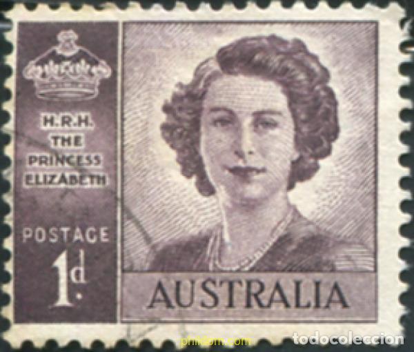 Sellos: 789259 USED AUSTRALIA 1947 BODA DE LA PRINCESA ISABEL