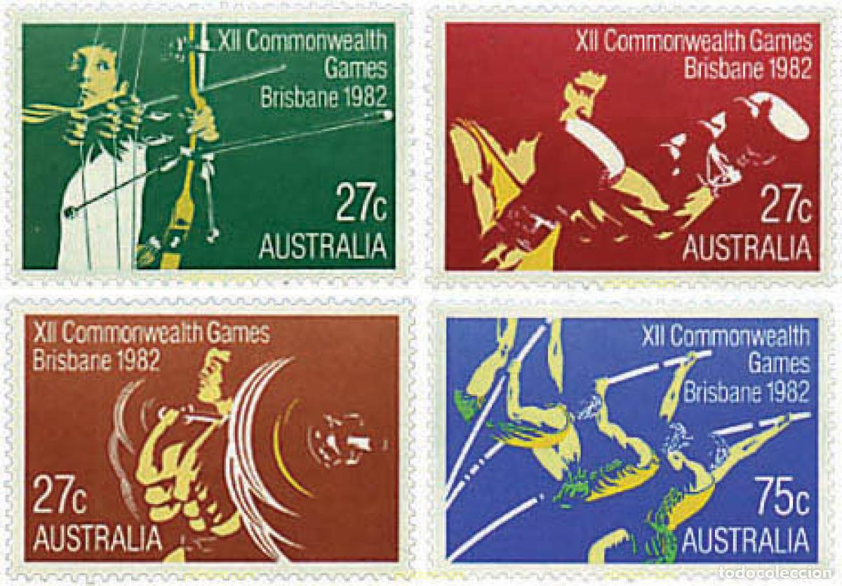 Sellos: 27220 MNH AUSTRALIA 1982 12 JUEGOS DE LA COMMONWEALTH EN BRISBANE