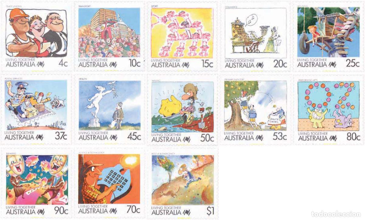 Sellos: 39242 MNH AUSTRALIA 1988 LA VIDA EN AUSTRALIA