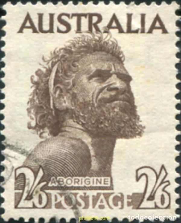Sellos: 789478 USED AUSTRALIA 1952 ABORIGEN