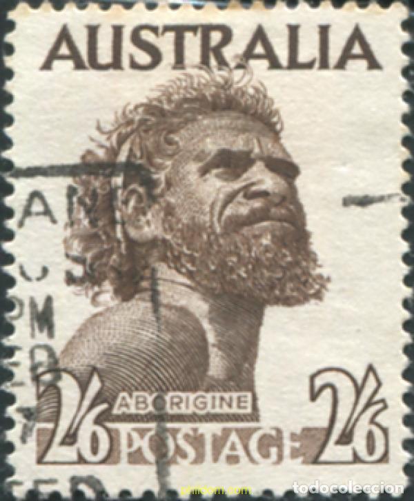 Sellos: 789480 USED AUSTRALIA 1957 ABORIGEN