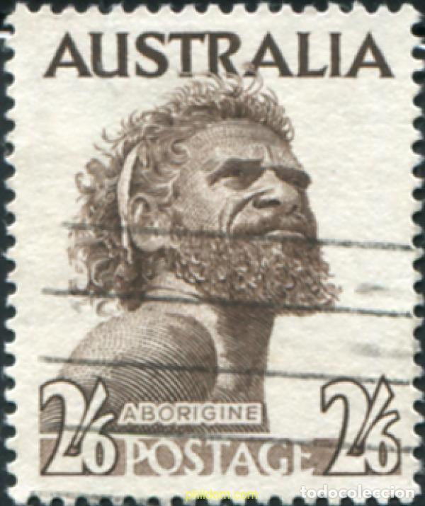 Sellos: 789481 USED AUSTRALIA 1957 ABORIGEN