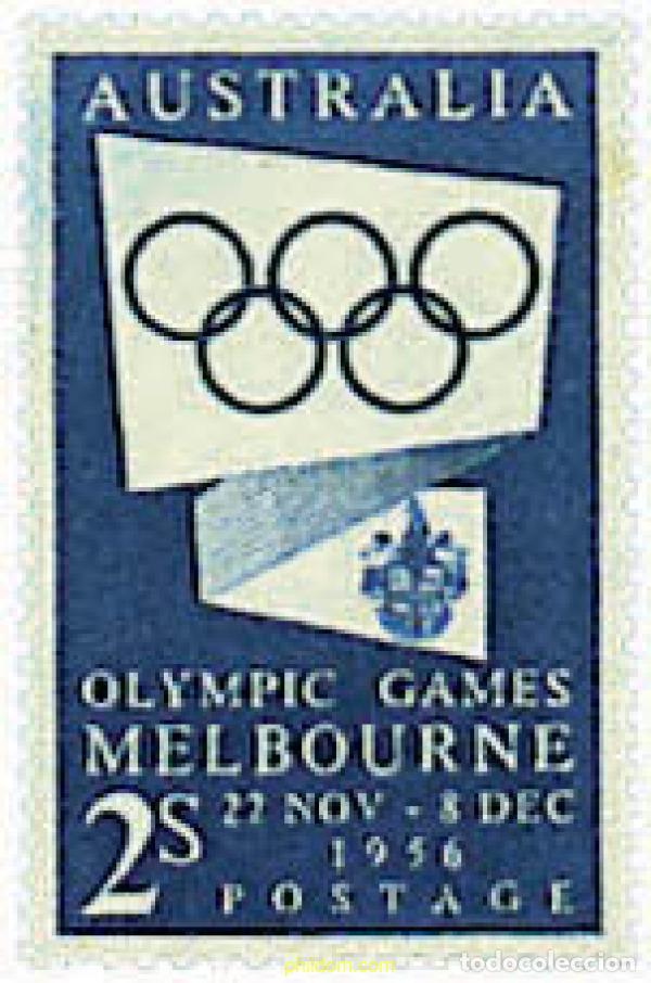 Sellos: 42930 MNH AUSTRALIA 1954 16 JUEGOS OLIMPICOS VERANO MELBOURNE 1956