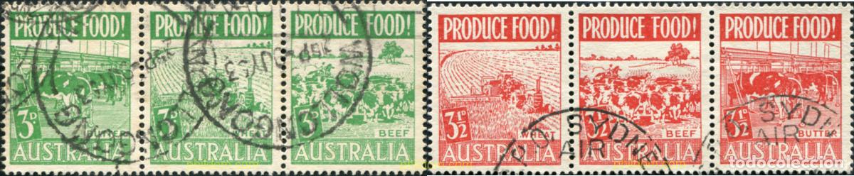 Sellos: 789488 USED AUSTRALIA 1953 PRODUCCION ALIMENTARIA