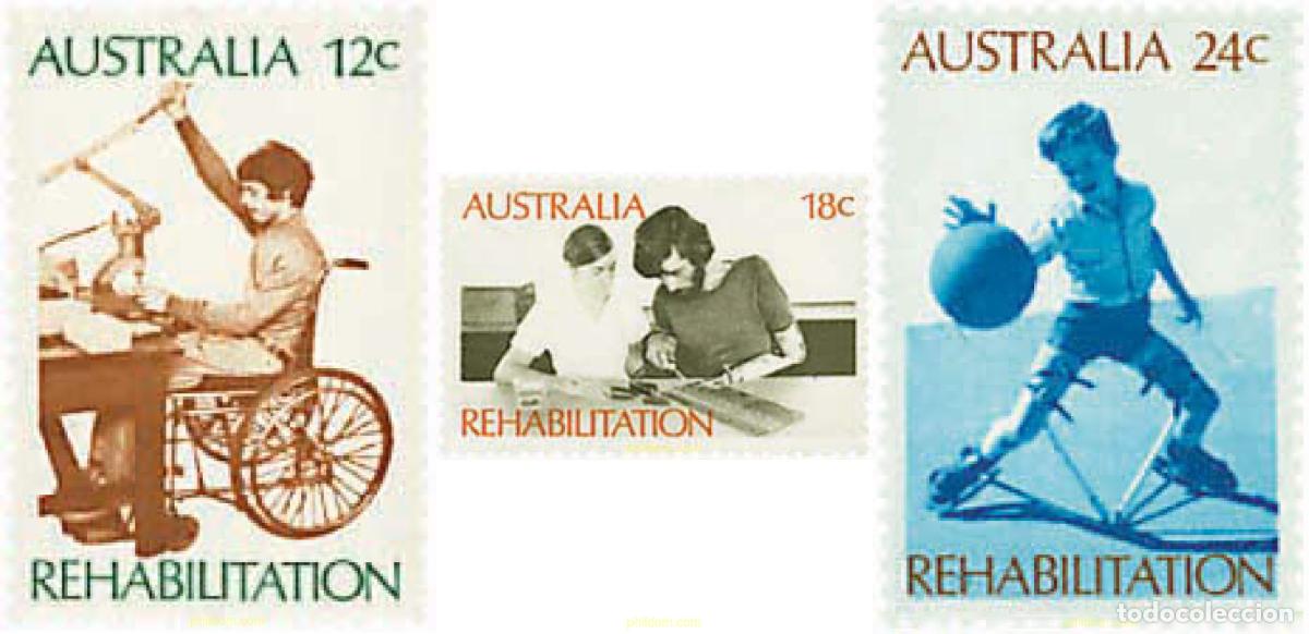 Sellos: 52424 MNH AUSTRALIA 1972 REHABILITACION DE MUNISVALIDOS