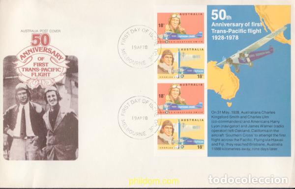Sellos: 539648 MNH AUSTRALIA 1978 PIONEROS DE LA AVIACION
