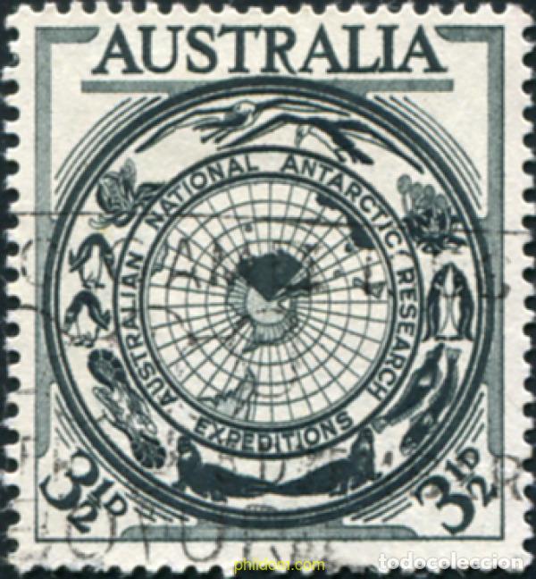 Sellos: 789507 USED AUSTRALIA 1954 EXPEDICION CIENTIFICA EN EL POLO SUR