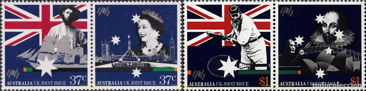 Sellos: 5993 MNH AUSTRALIA 1988 BICENTENARIO DE LA IMPLANTACION DE LOS PRIMEROS COLONOS EN AUSTRALIA