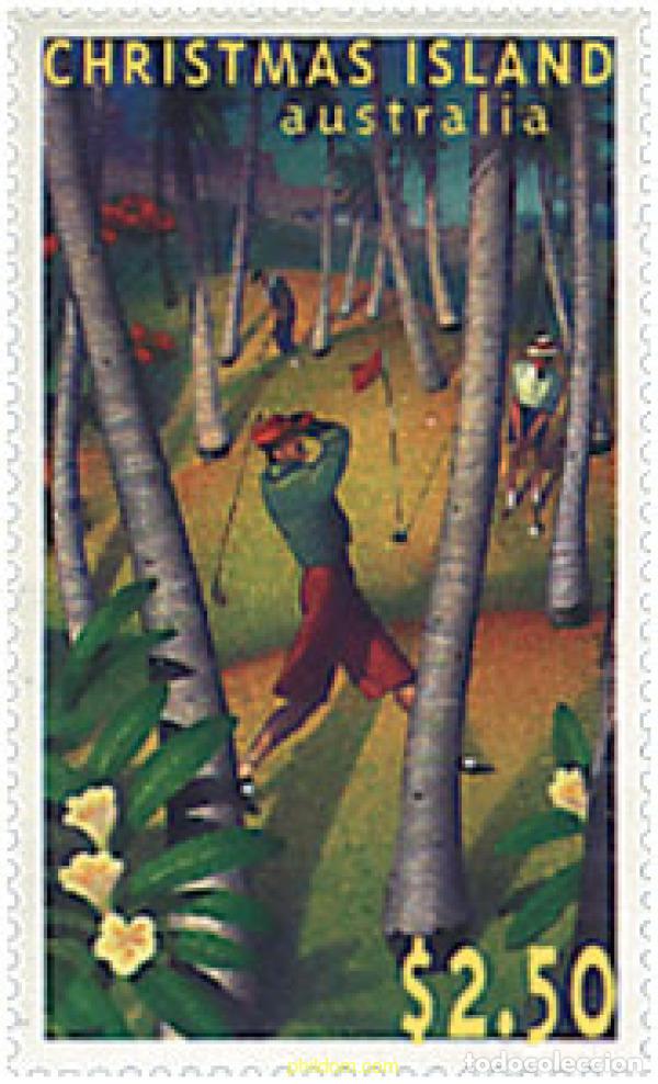 Sellos: 45995 MNH CHRISTMAS 1995 40 ANIVERSARIO DEL CLUB DE GOLF DE LA ISLA