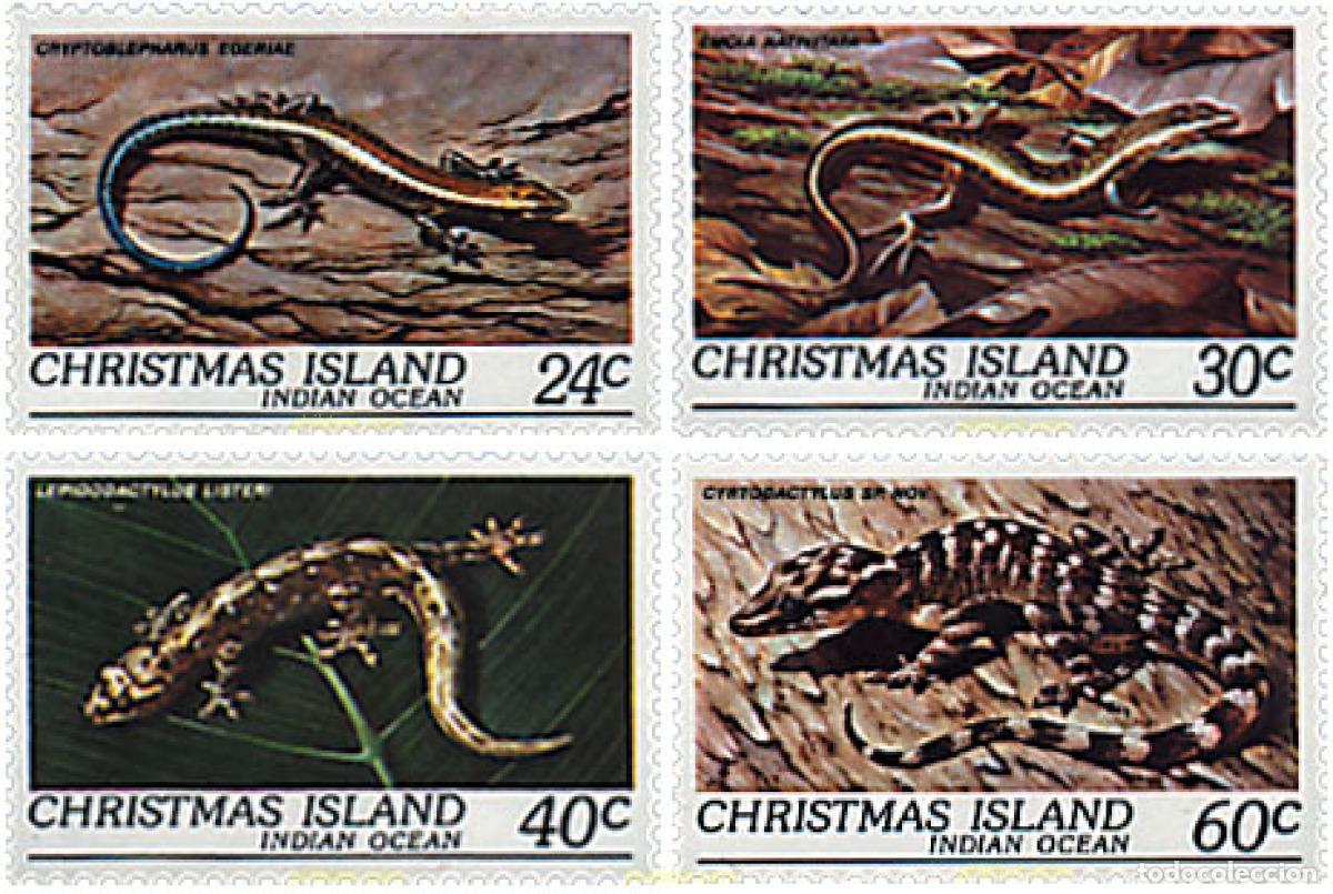 Sellos: 45975 MNH CHRISTMAS 1981 REPTILES