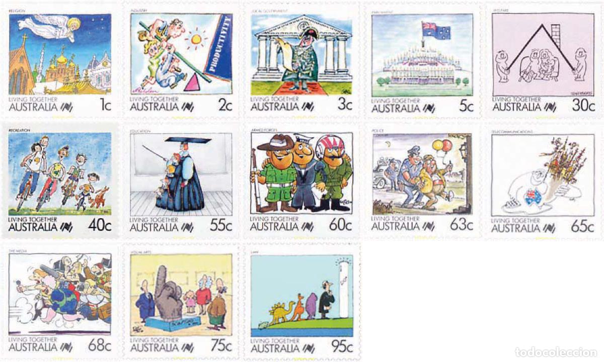 Sellos: 46229 MNH AUSTRALIA 1988 LA VIDA EN AUSTRALIA
