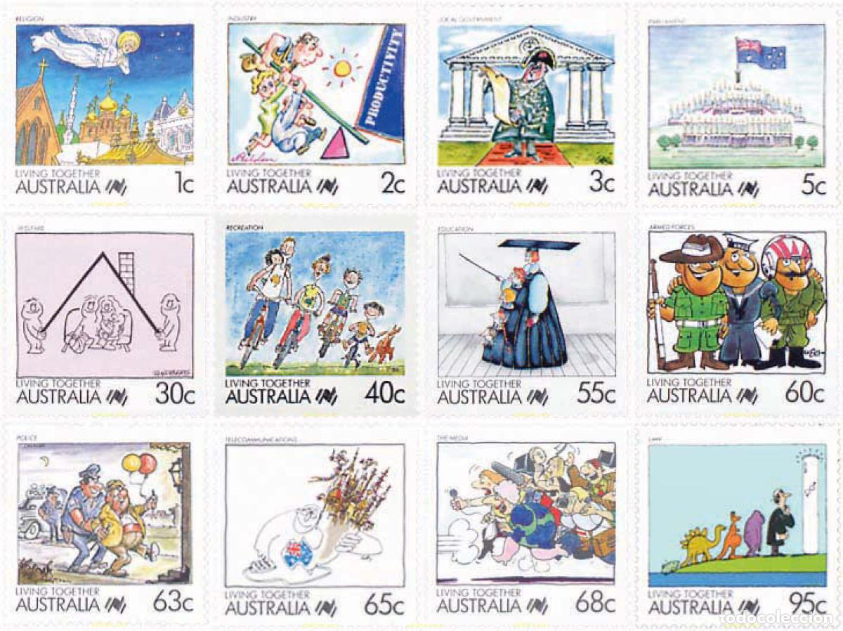 Sellos: 370150 MNH AUSTRALIA 1988 LA VIDA EN AUSTRALIA