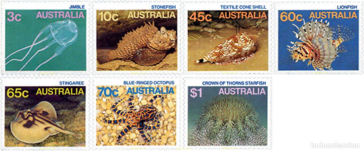 Sellos: 43009 MNH AUSTRALIA 1986 FAUNA MARINA