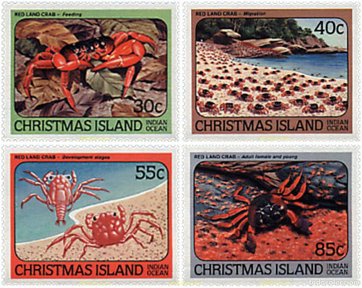 Sellos: 45977 MNH CHRISTMAS 1984 CRUSTACEOS