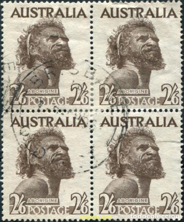 Sellos: 789547 USED AUSTRALIA 1952 ABORIGEN