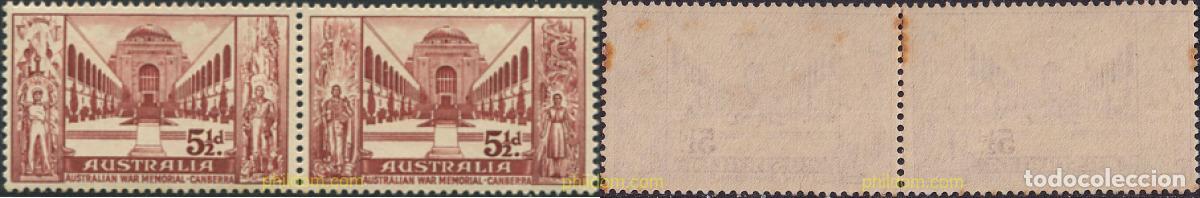 Sellos: 749672 MNH AUSTRALIA 1958 MEMORIAL DE LA GUERRA EN CANBERRA