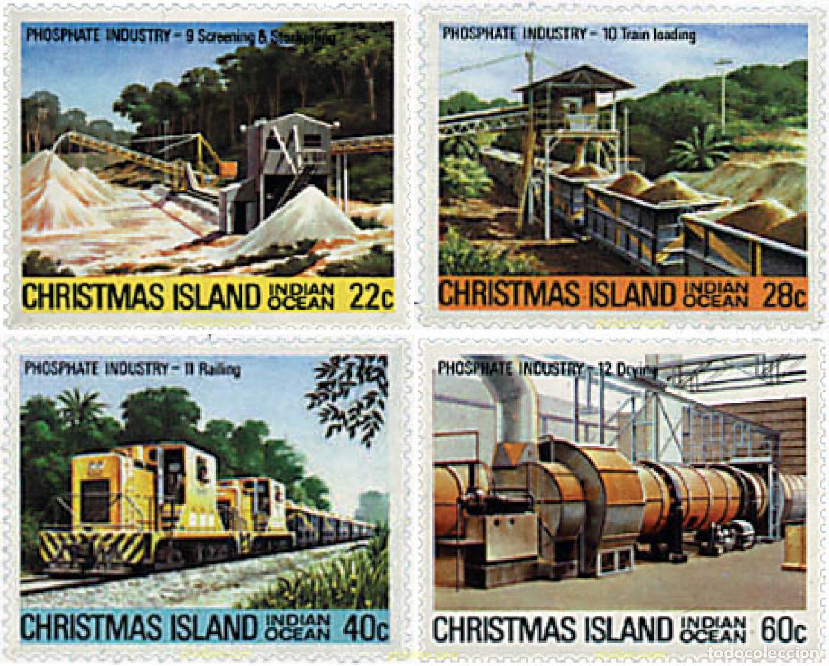 Sellos: 58309 MNH CHRISTMAS 1981 INDUSTRIA DEL FOSFATO