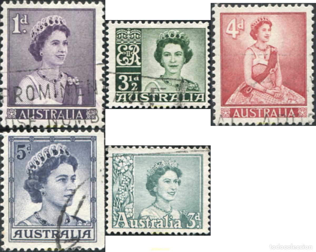 Sellos: 789610 USED AUSTRALIA 1959 REINA ISABEL II