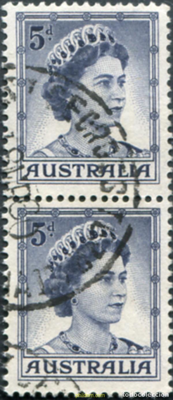 Sellos: 789613 USED AUSTRALIA 1959 REINA ISABEL II