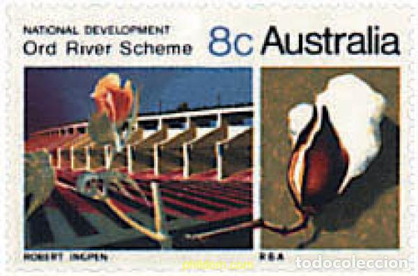 Sellos: 267571 MNH AUSTRALIA 1970 DESARROLLO NACIONAL